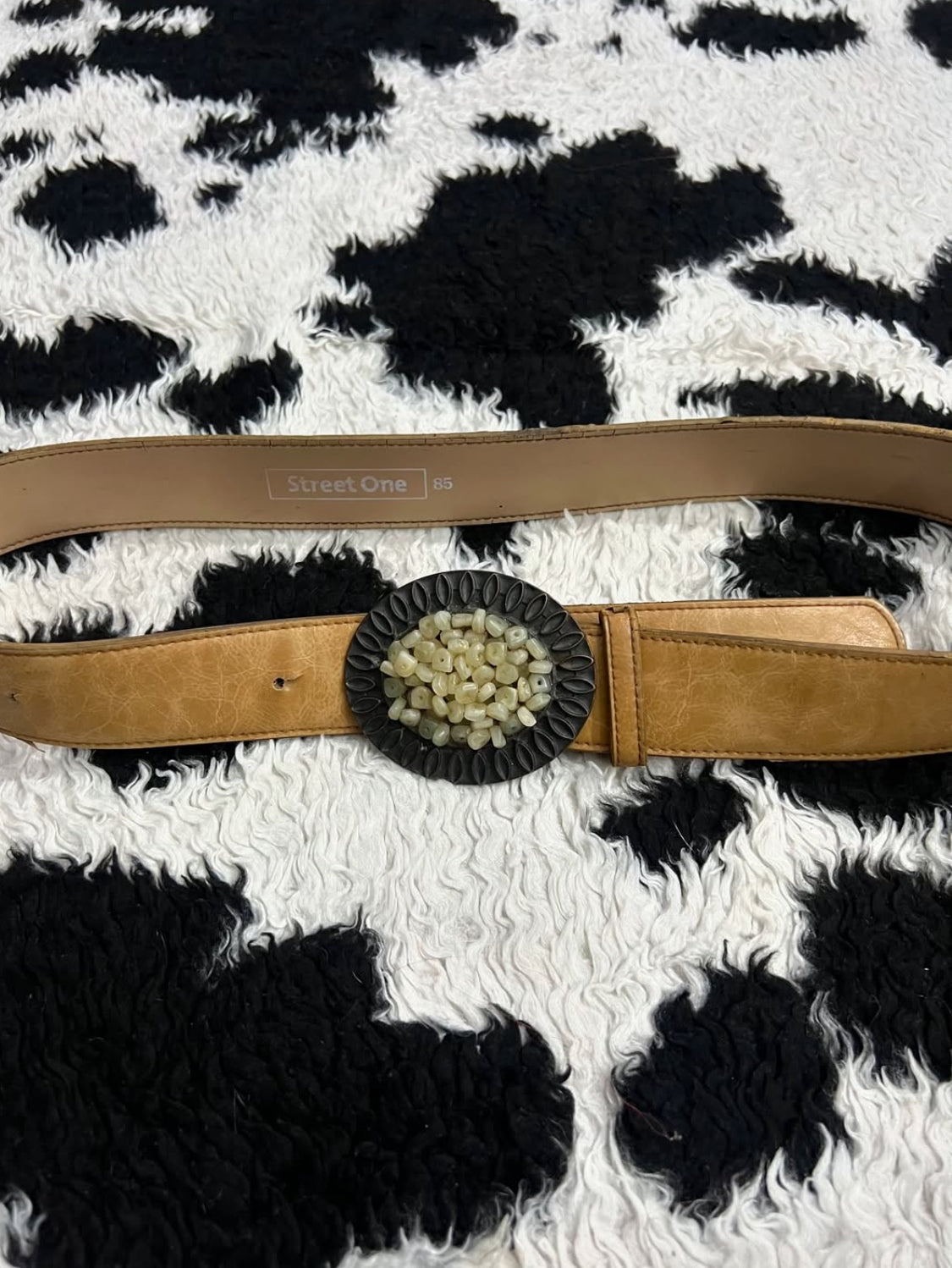Light Brown Rocks Belt