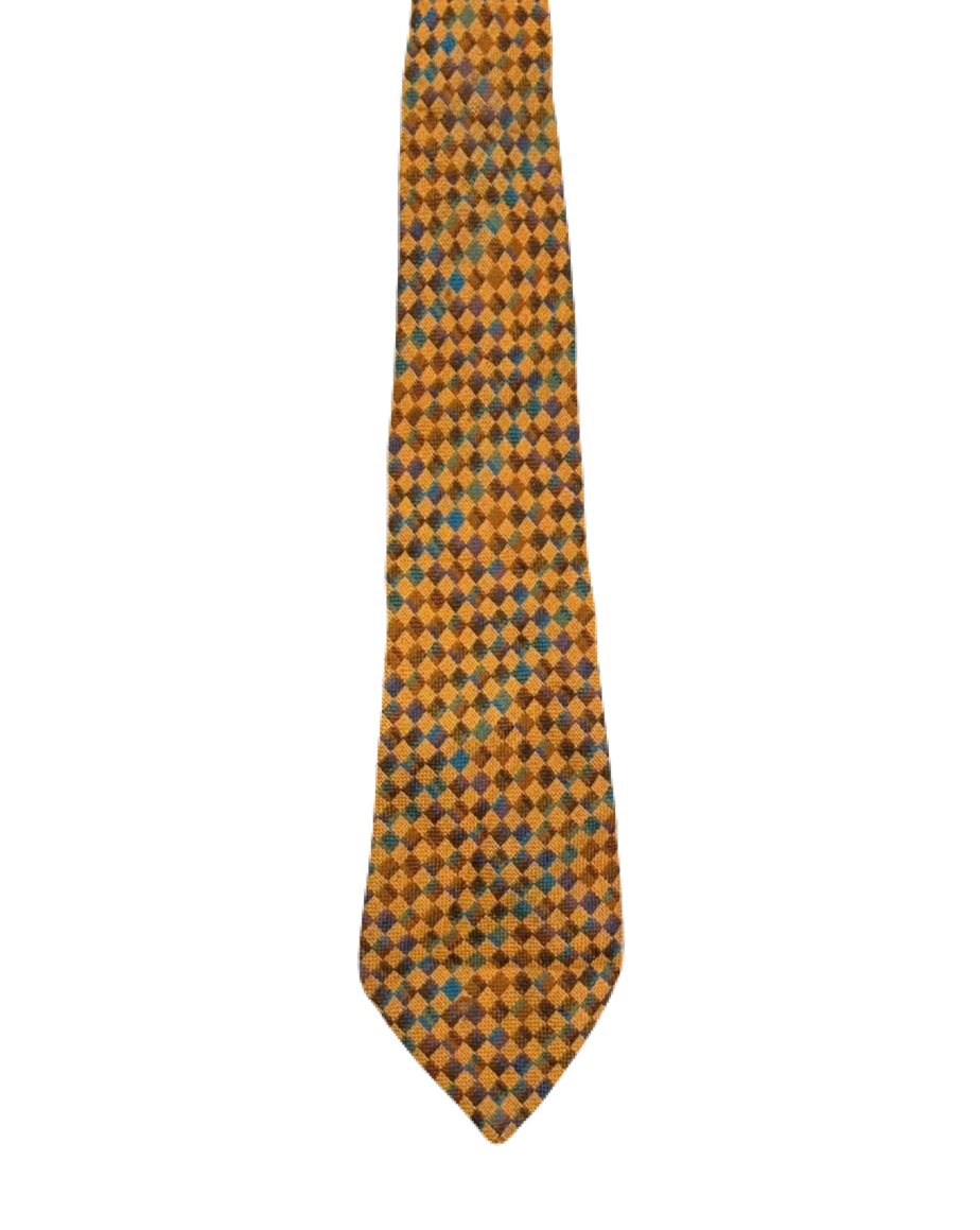 Woolen Checkered Tie