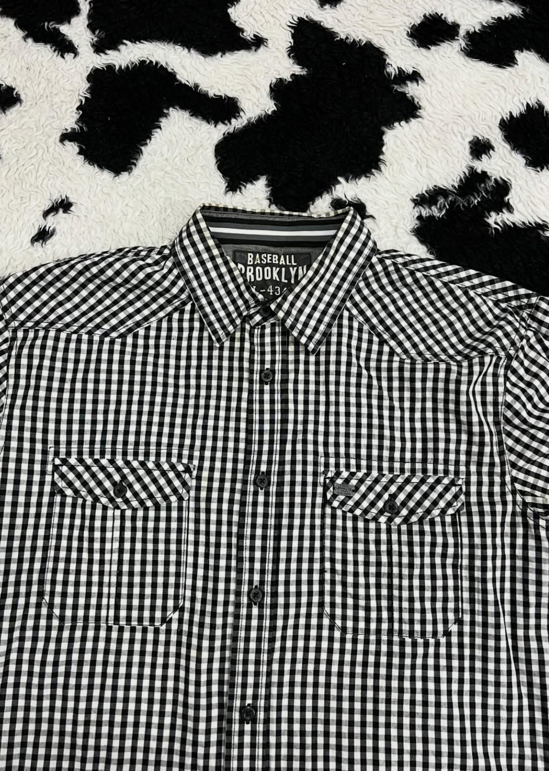 1965 Brooklyn Baseball Embroidered Buttonup