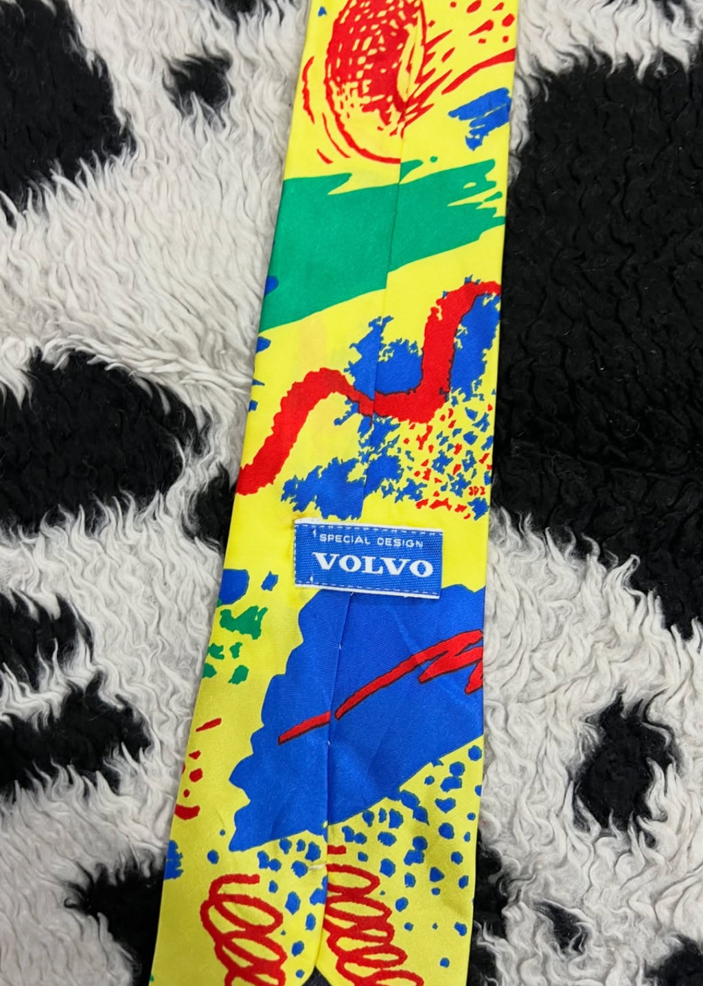 Vibrant Abstract Art Tie