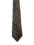 Brown & Black Dotted Tie