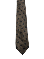 Brown & Black Dotted Tie