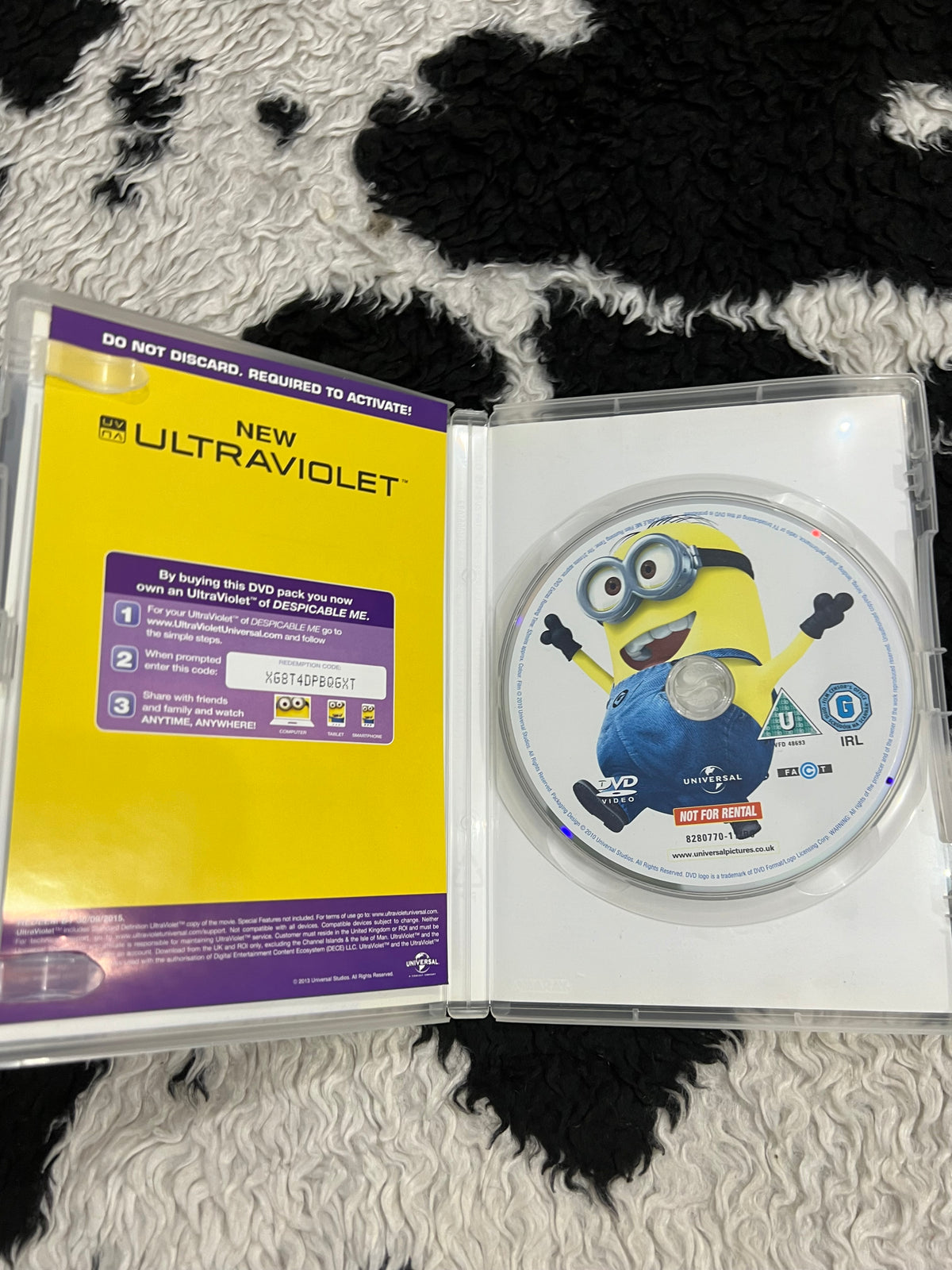 Despicable Me Minions DVD