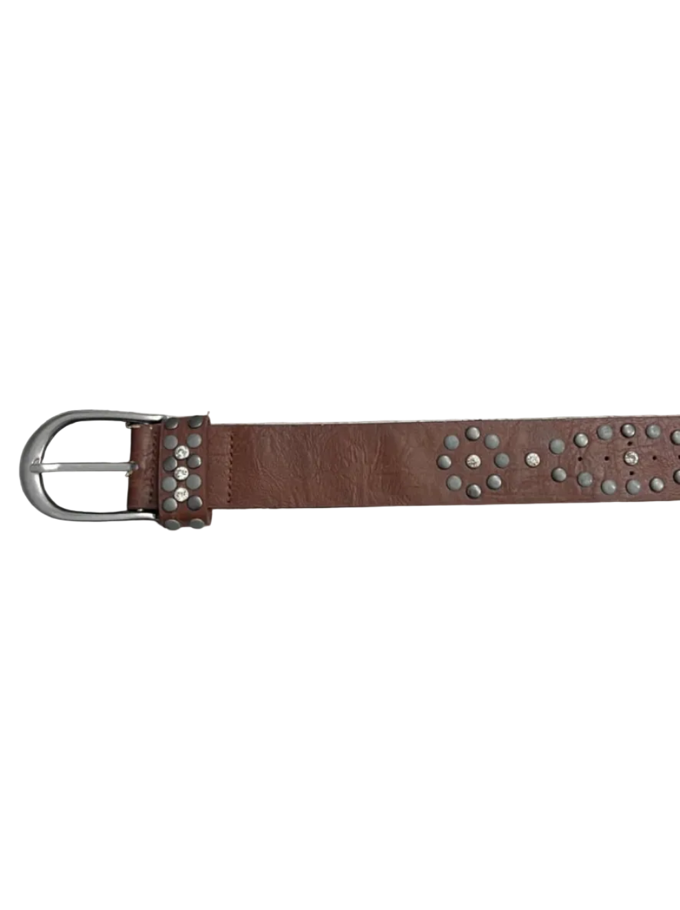 Studded Brown Belt