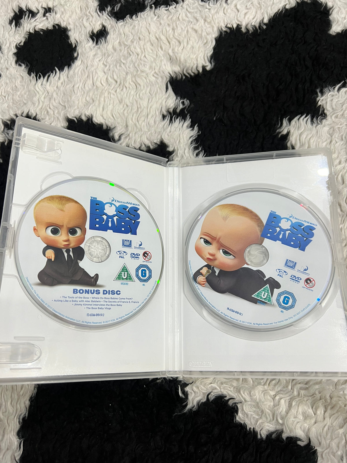 The Boss Baby DVD