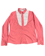 Pink & White Buttonup