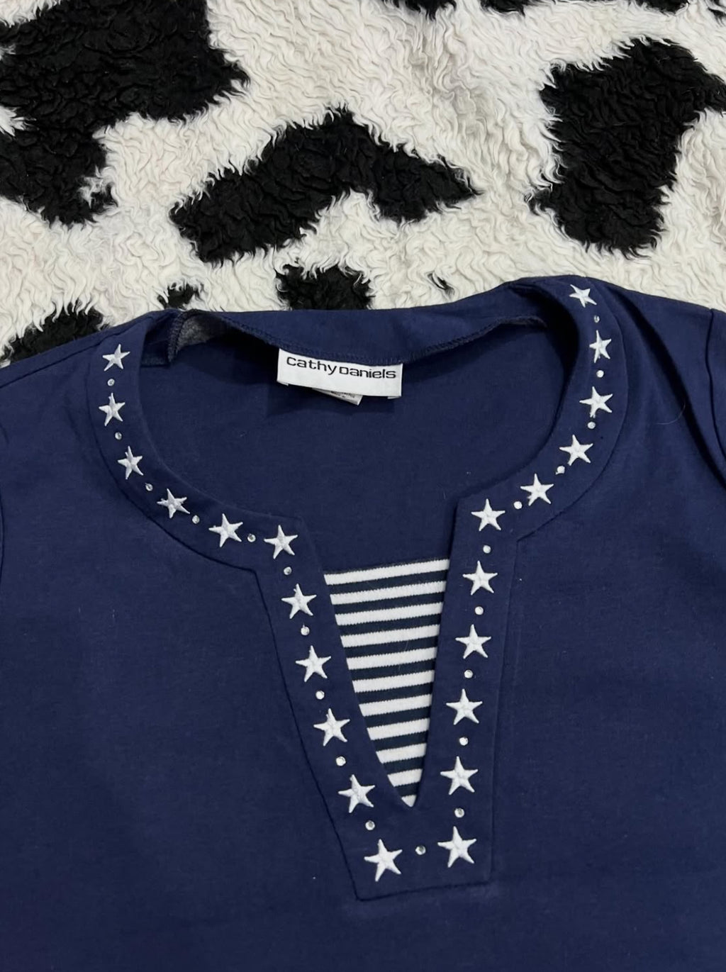 Cathy Daniels Stars Tee (Medium / Large)