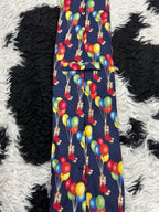Teddy Bear with Balloons Tie