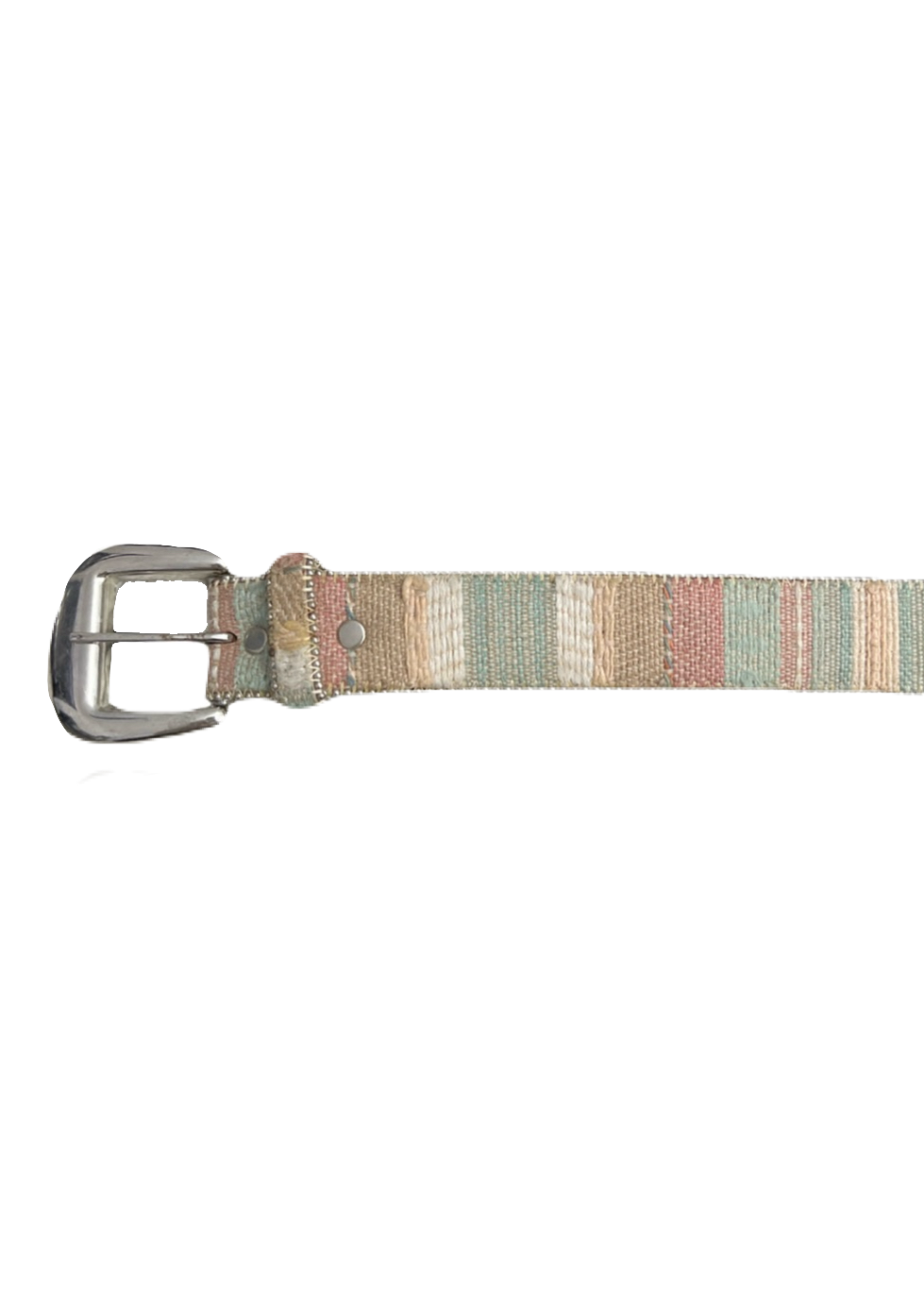 Pastel Embroidered Belt