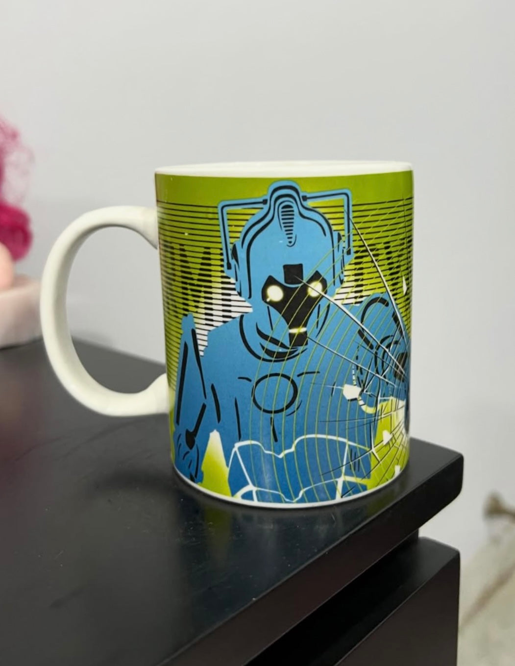 Vintage 1996 Doctor Who Cyberman Mug