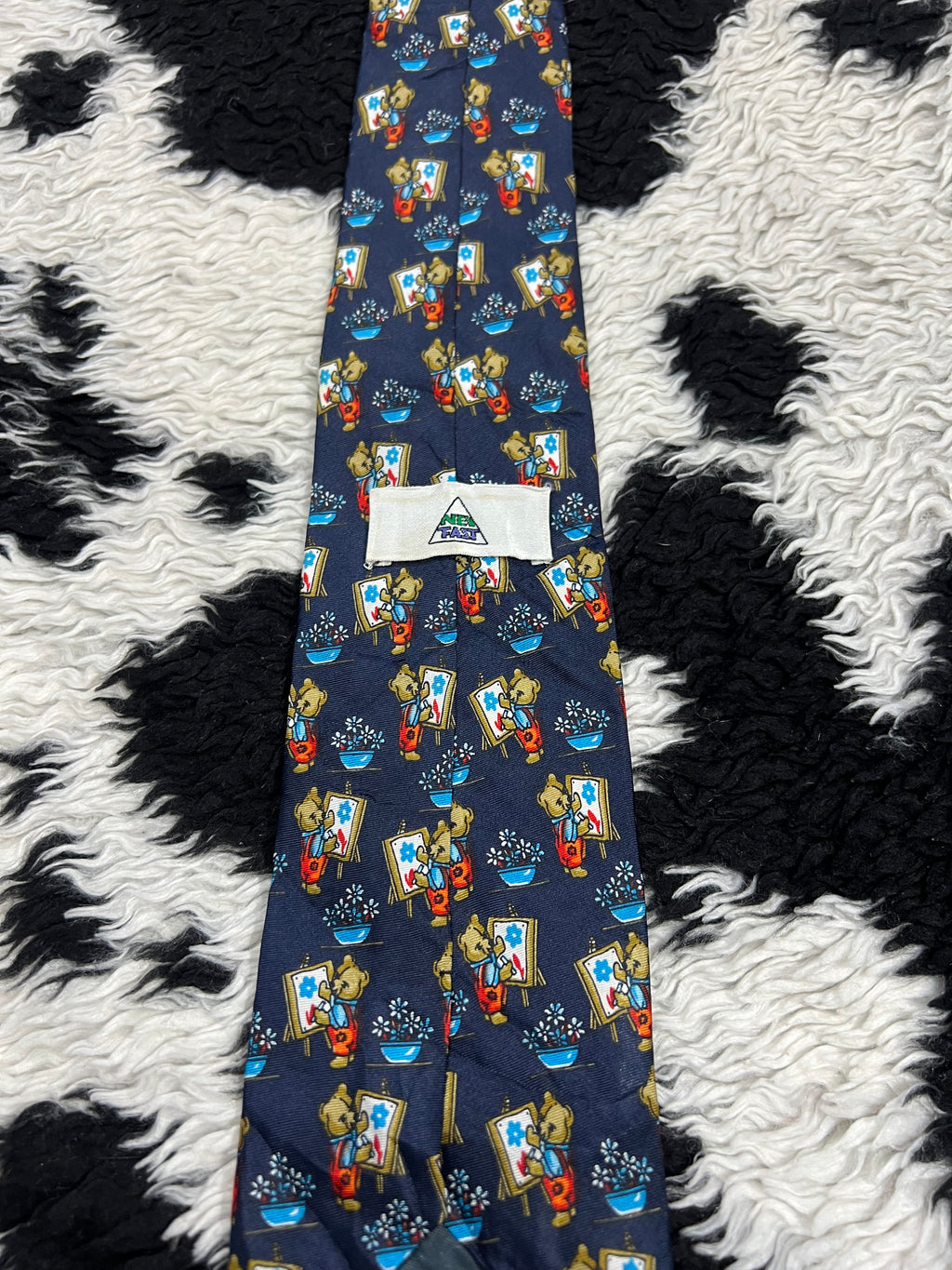 Artist Teddy Painting Tie