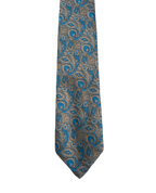 Alex Ander's Peacock Embroidered Tie