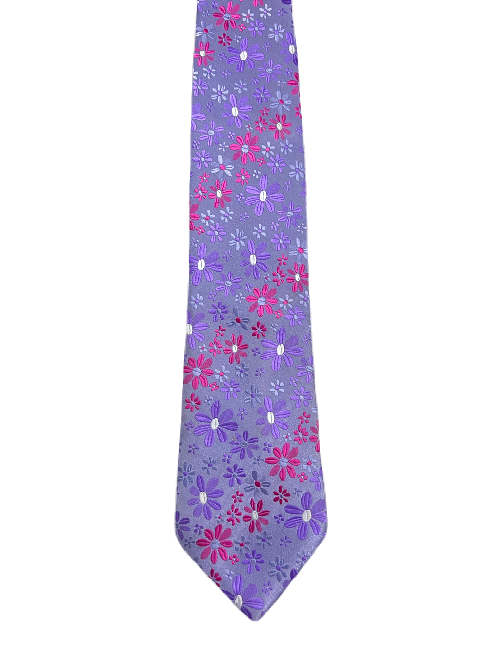 Purple & Pink Floral Tie