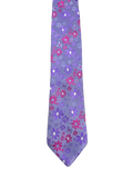 Purple & Pink Floral Tie