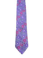 Purple & Pink Floral Tie