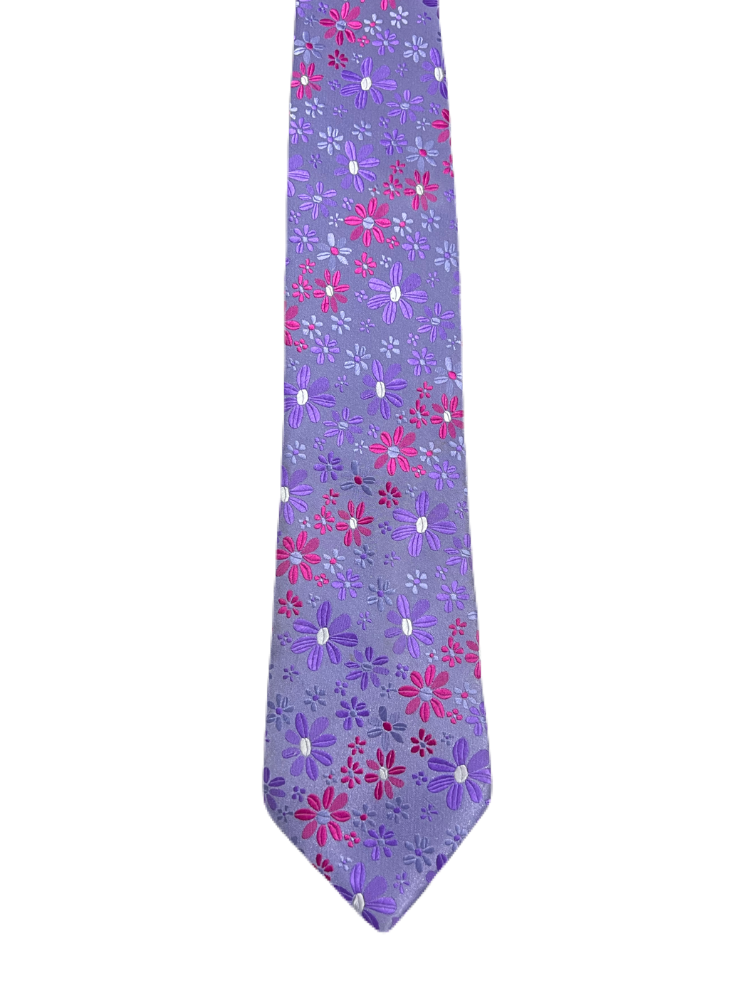 Purple & Pink Floral Tie