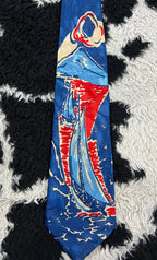 Sailing Boat & Island Tie