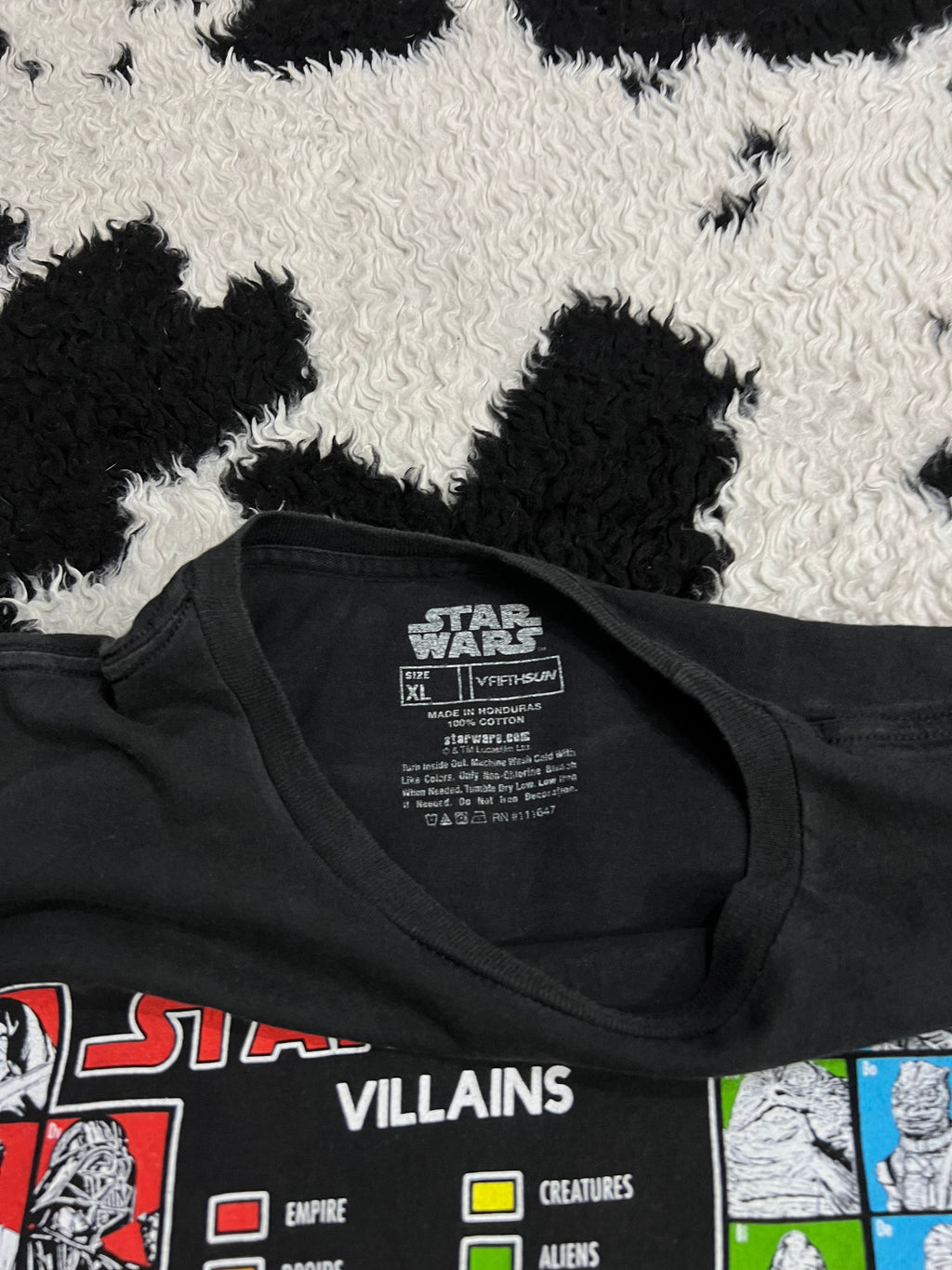 Periodic Table of Star Wars Villains Tee (Medium - Large)