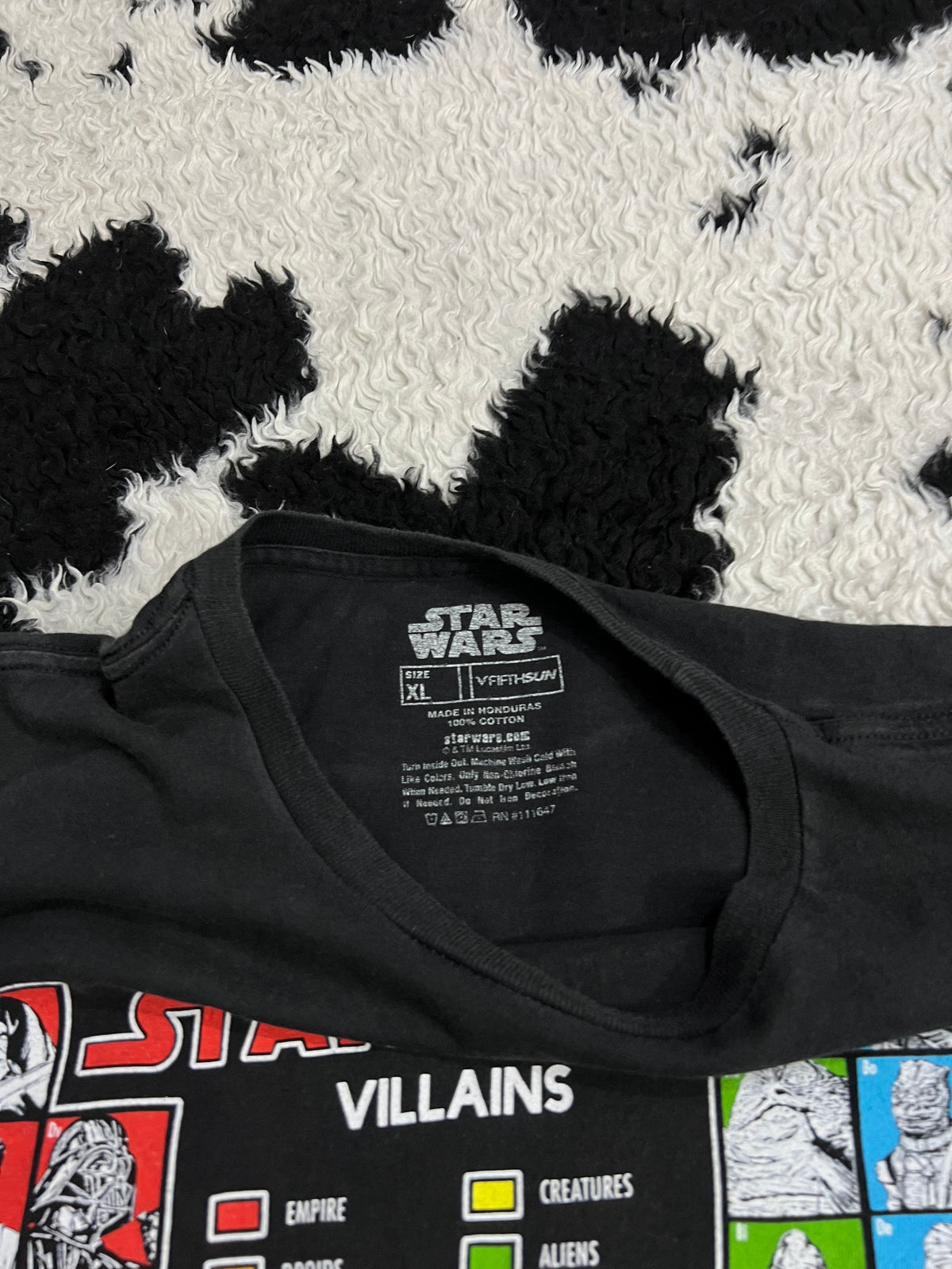 Periodic Table of Star Wars Villains Tee (Medium - Large)