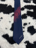 Canda Blue & Red Pailsey Narrow Tie