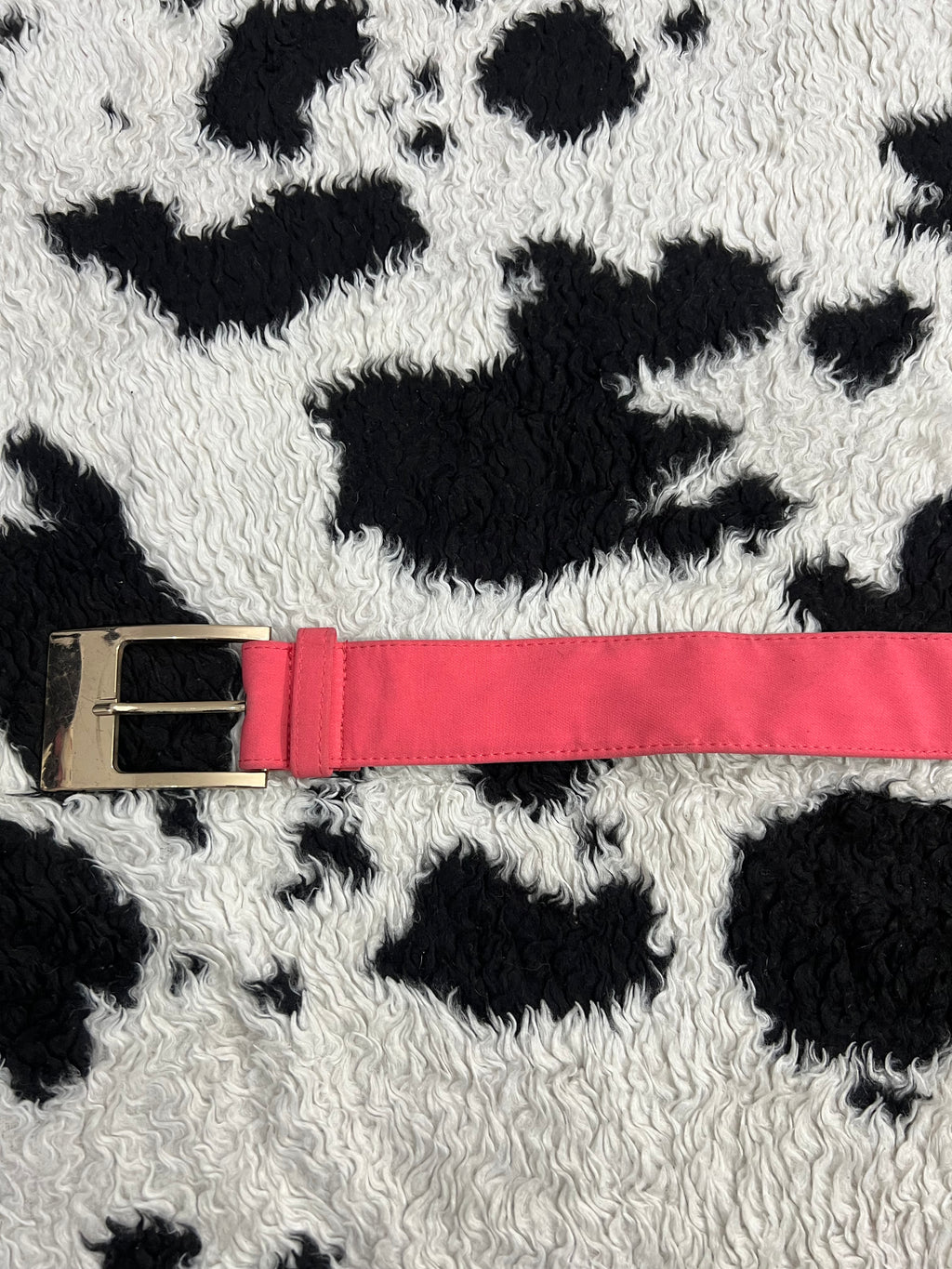 Wide Pink Belt