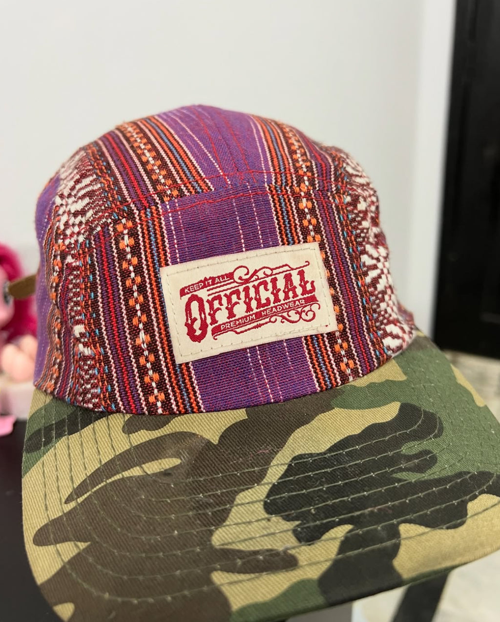 Keep it All Official Patterned Cap