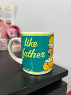 Simpsons "Like Father, Like Son" Mug