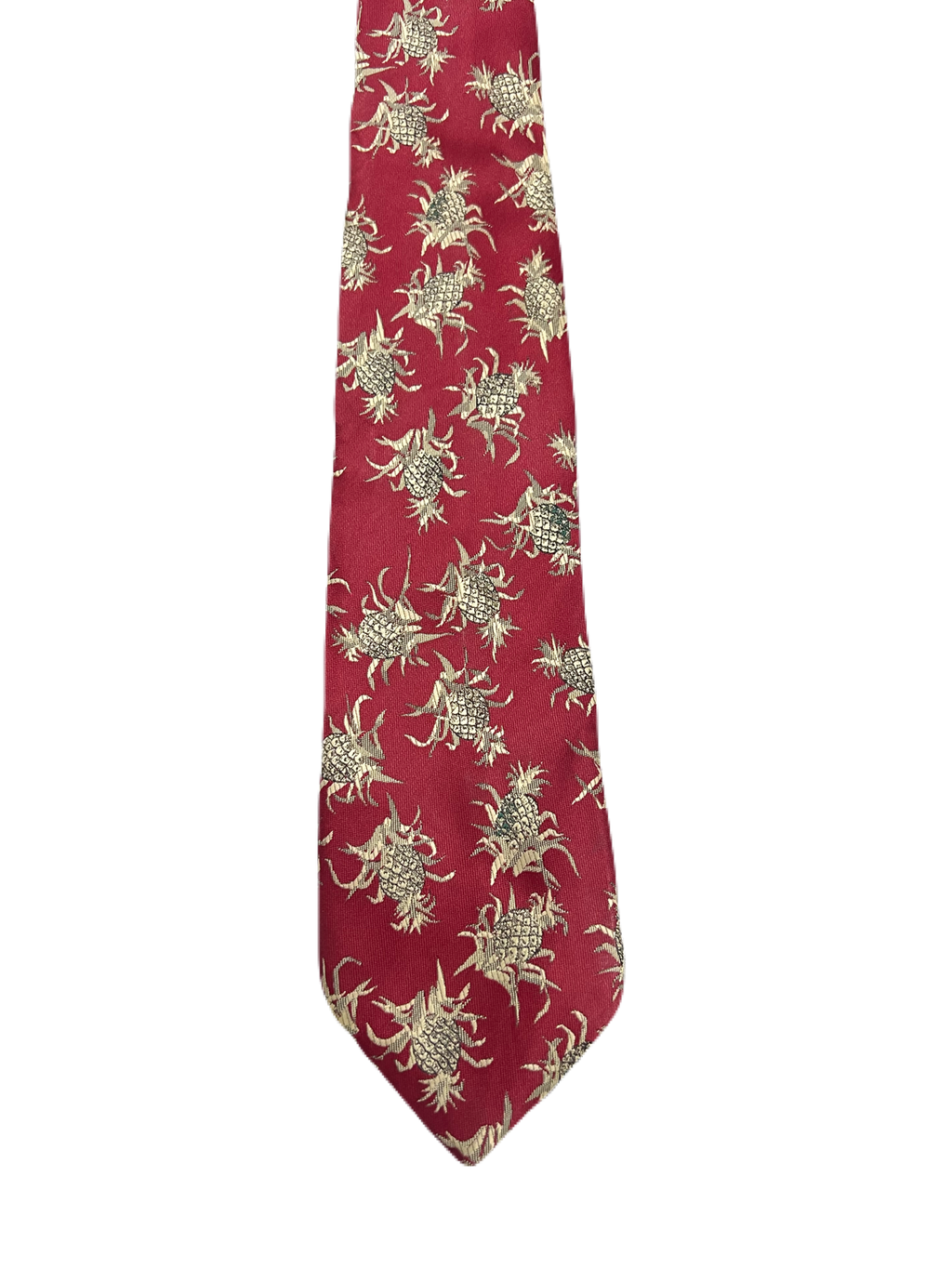 Dunn & Co Pineapples Embroidered Tie