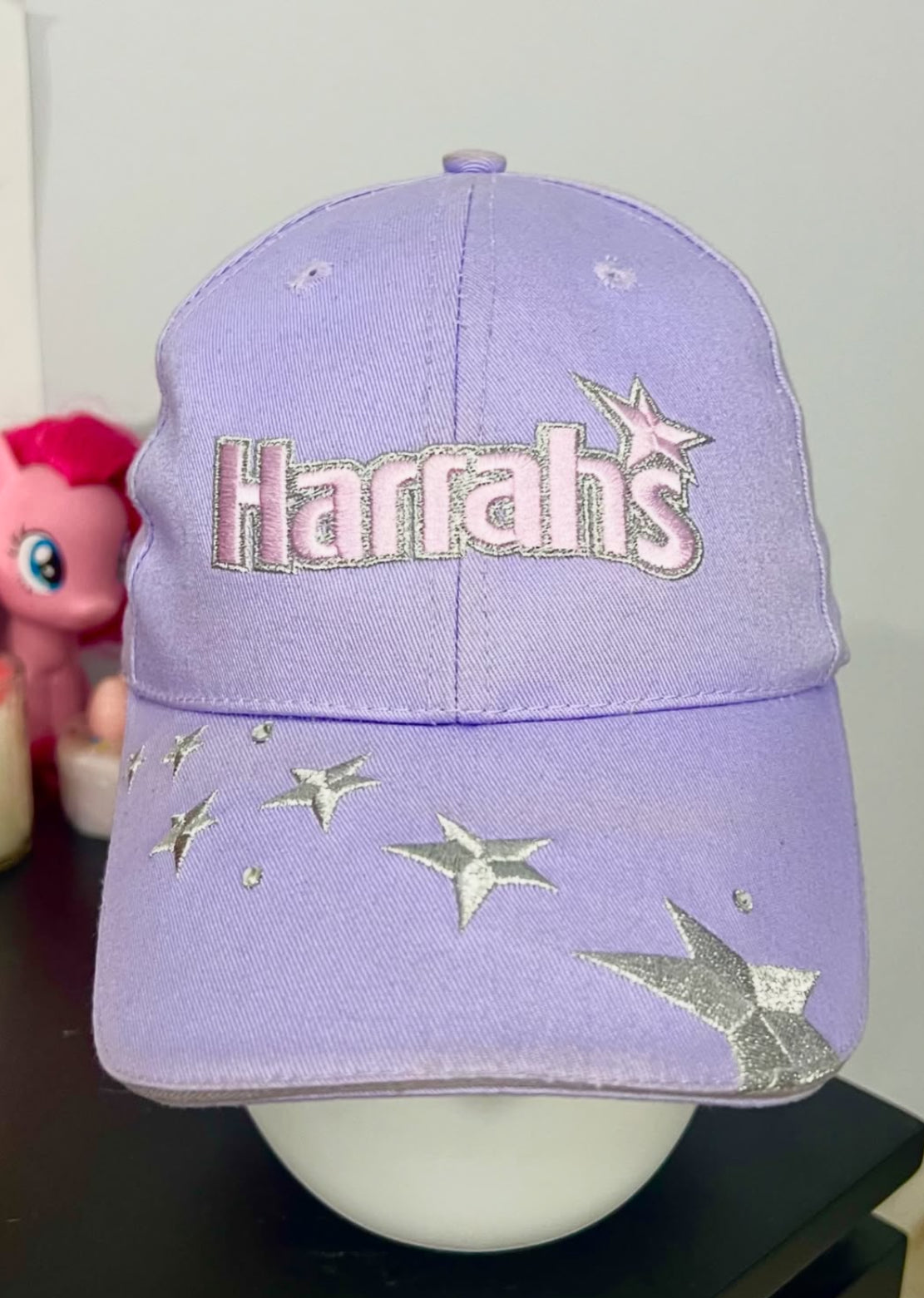 Harrahs Embroidered Stars Cap