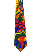 Vibrant Abstract Tie