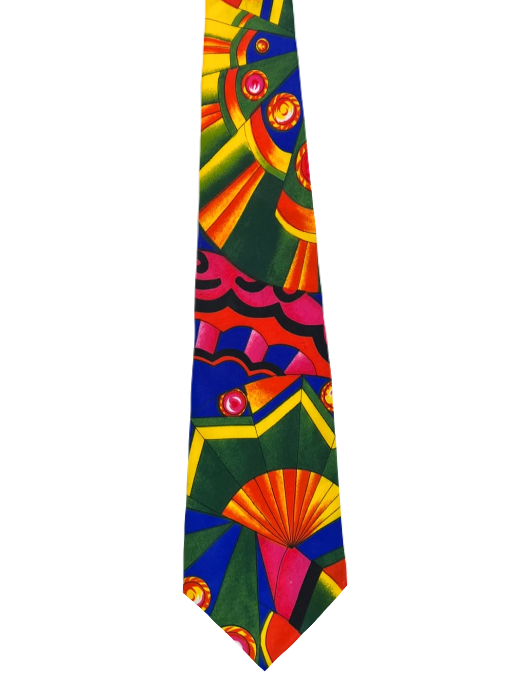 Vibrant Abstract Tie