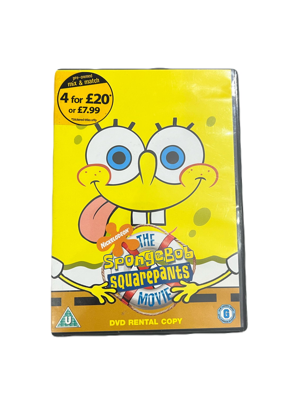 The Spongebob Squarepants Movie DVD