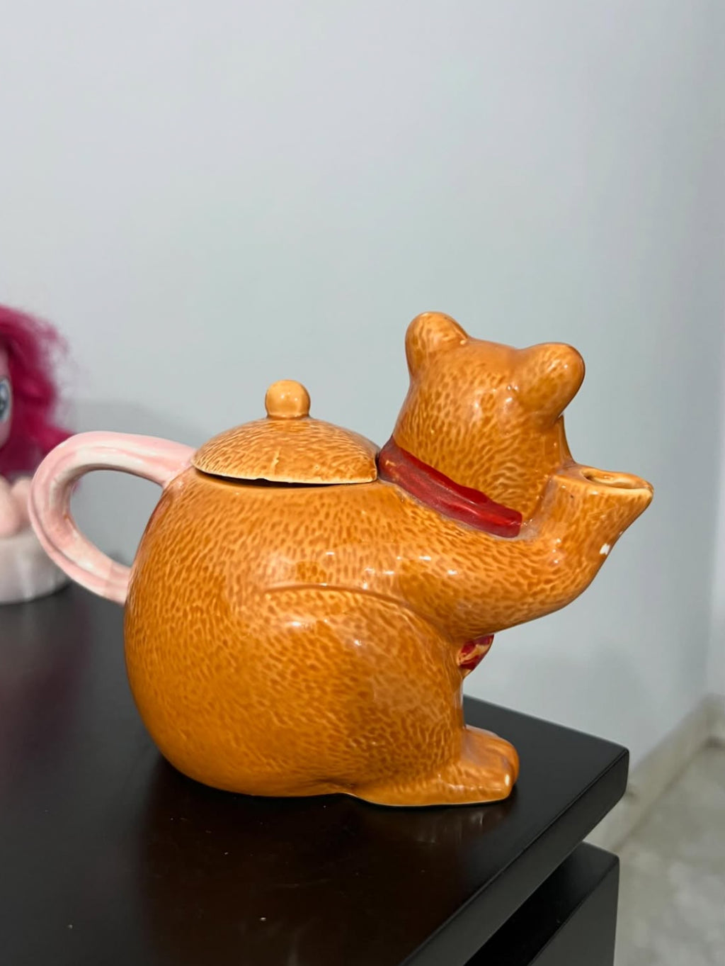 Vintage Ceramic Bear Kettle