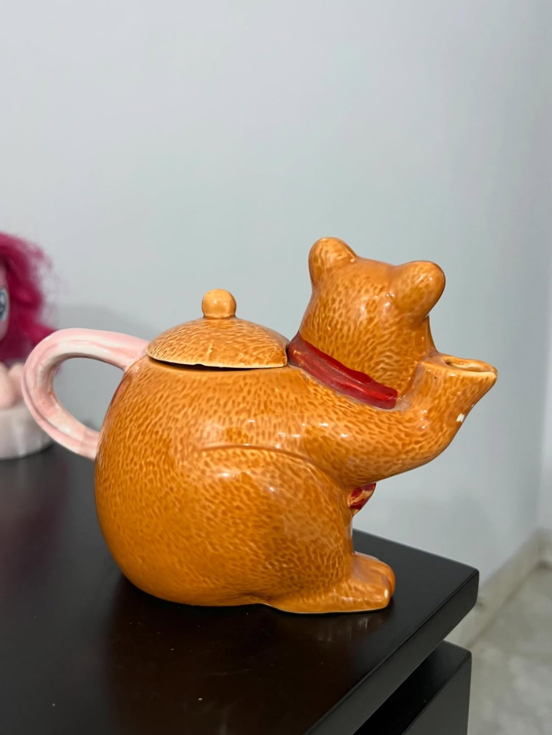Vintage Ceramic Bear Kettle