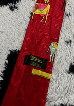 Cows in a Barn Tie