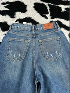 Zara High-Waisted Flare Denims (Waist 24)