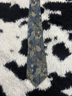 Wolf Hiding in Bushes EmbroideredTie