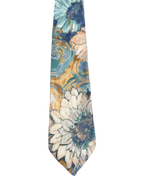 C&A Blue Floral Tie