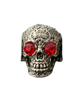 Engraved Skull Ring