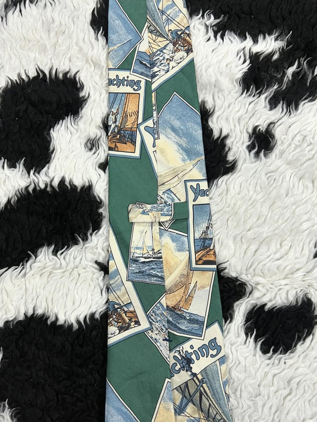 Yatching Graphic Tie