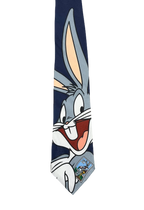 Vintage 1997 Bugs Bunny Stamp Tie