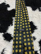 Sun Embroidered Tie