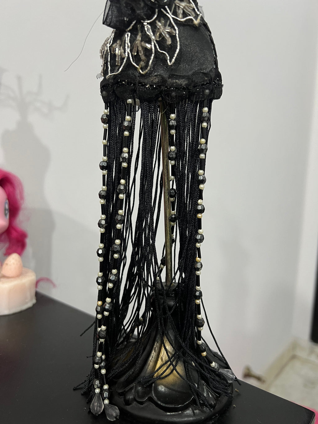 Black Jewelry Dress Mannequin
