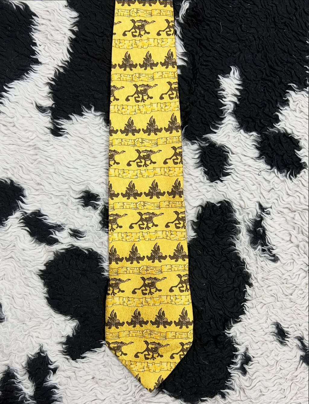 Vintage Looney Tunes Wile E. Coyote Tie