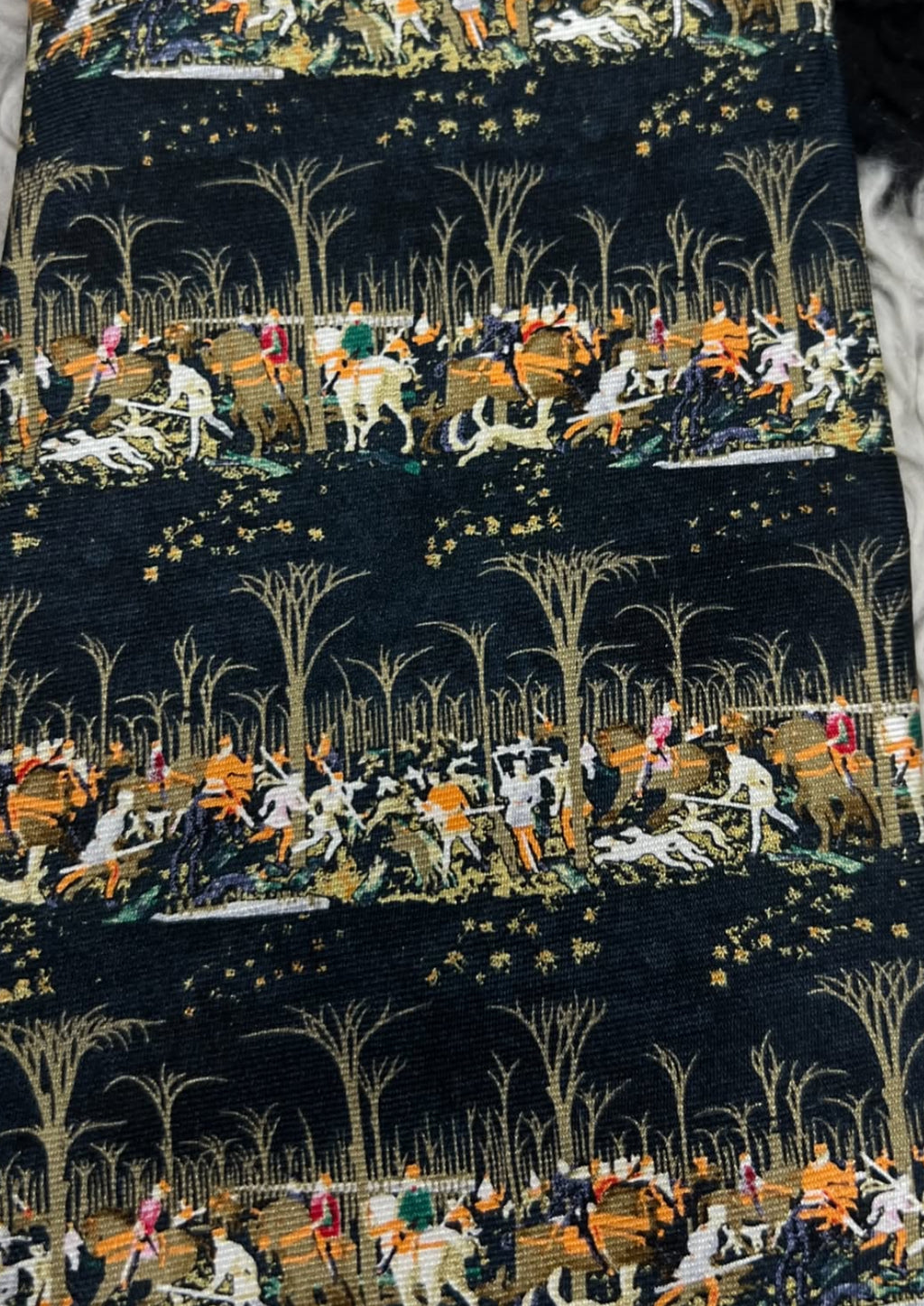 War in the Woods Tie
