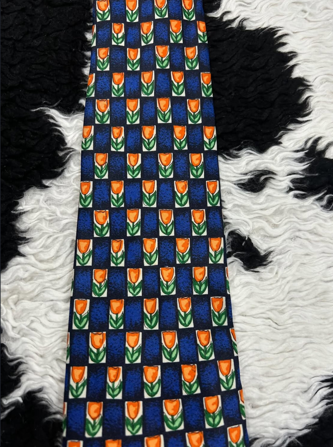 Burton Tulips Tie
