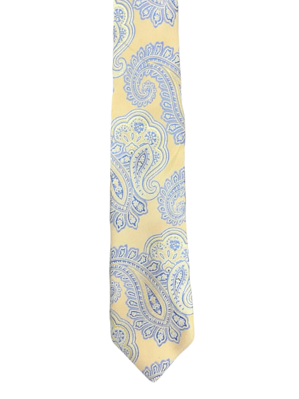 Tie Rack Blue & Yellow Paisley Tie