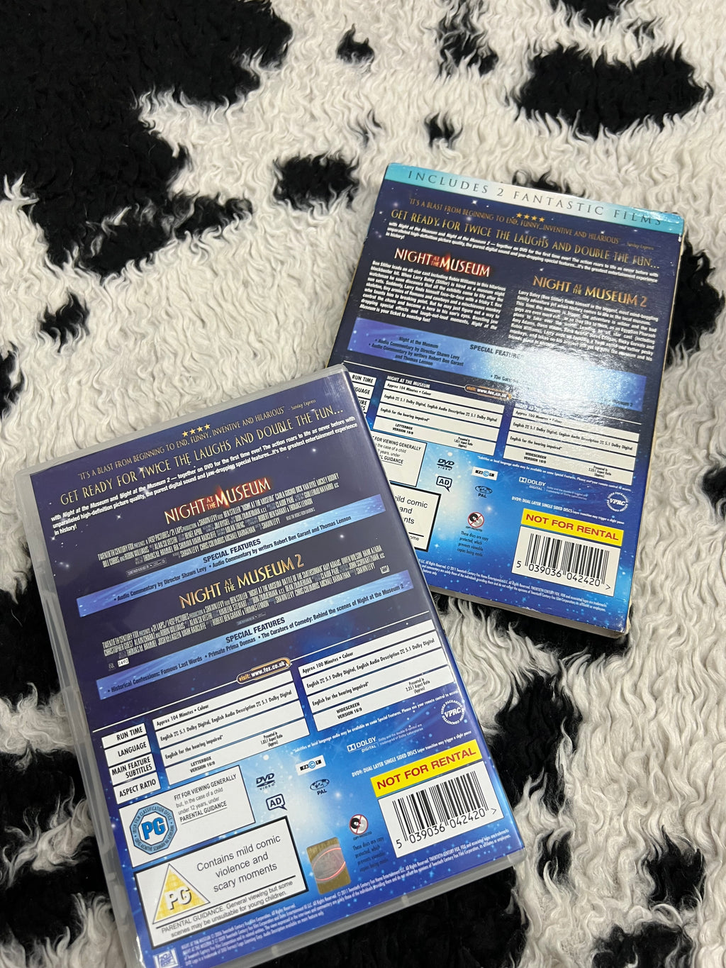 Night at the Museum DVD Set (Part 1 & 2)