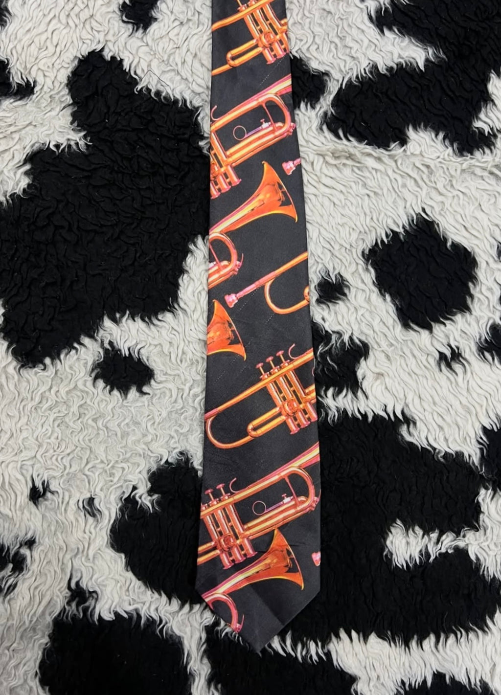 Ralph Marlin 1992 "Trumpets" Tie