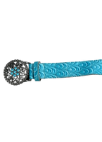 Floral Buckle Belt